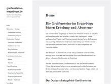 Tablet Screenshot of greifensteine-erzgebirge.de